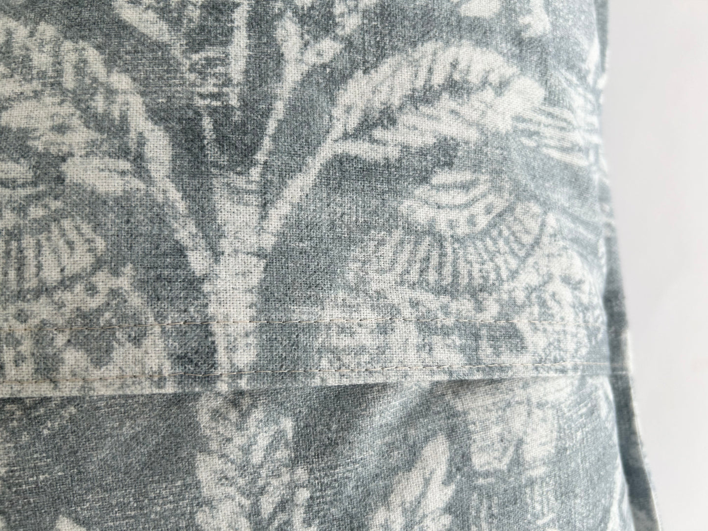 recycled cotton cushion in mineral