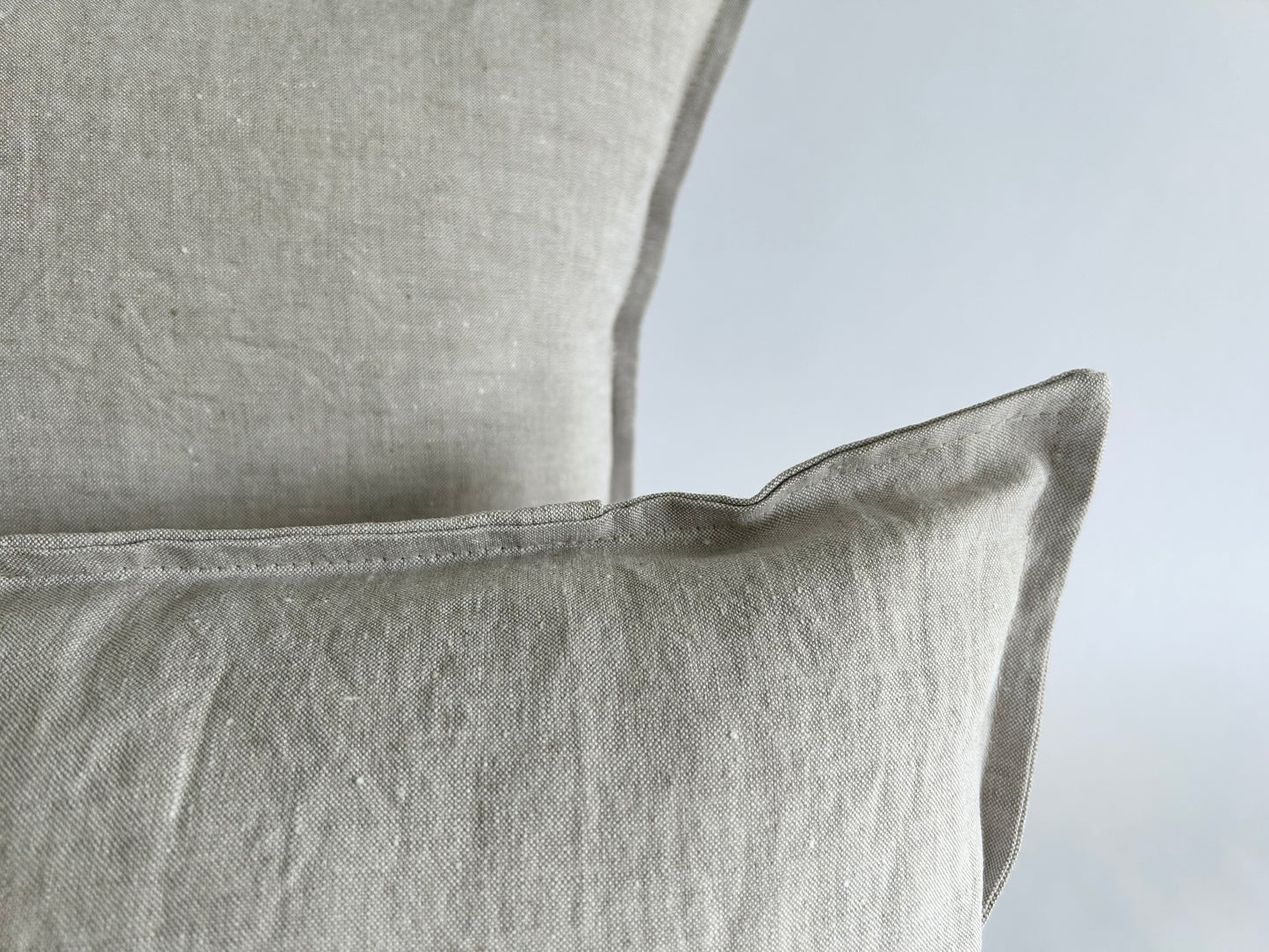 pure hemp cushion in linen